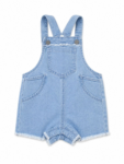 Salopette short fille en jean – Ackermans