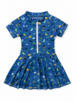 Maillot de bain fille avec jupe – 2 couleurs - Image 2