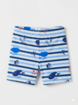 Maillot de bain garçon motif marin rayé