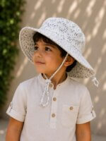 Chapeau de Soleil Garçon Anti-UV – Collection Été - Image 4