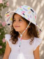 Chapeau de Soleil Fille Anti-UV – Collection Été Multimodèles - Image 3