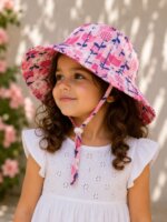 Chapeau de Soleil Fille Anti-UV – Collection Été Multimodèles - Image 4