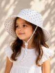 Chapeau de Soleil Fille Anti-UV – 2 Modèles Disponibles