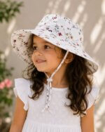 Chapeau de Soleil Fille Anti-UV – 2 Modèles Disponibles - Image 2