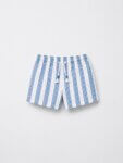 Short de Bain Zara Enfant – Rayures Bleues