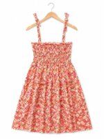 Robe Fille Fleurie à Bretelles – 4 Coloris (2 à 10 Ans) - Image 2