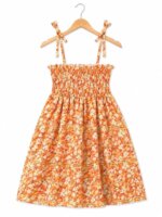 Robe Fille Fleurie à Bretelles – 4 Coloris (2 à 10 Ans) - Image 5
