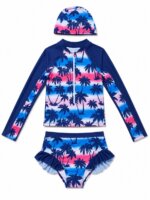 Maillot de Bain Fille – Collection Tropicale (3 Modèles) - Image 2