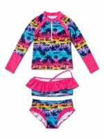 Maillot de Bain Fille – Collection Tropicale (3 Modèles) - Image 3