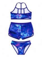 Maillot de Bain Fille 3 Pièces – Collection Été