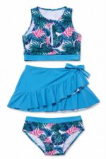 Maillot de Bain Fille 3 Pièces – Collection Été - Image 4