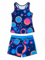 Maillot de Bain Fille 3 Pièces – Collection Été Colorée - Image 3