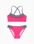 Maillot de Bain Fille Okaïdi – 2 Pièces Rose