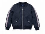 Veste Bomber fille avec bandes pailletées - Kiabi (Rose / Noir) - Image 3