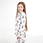 Pyjama 2 pièces  imprimé Mickey Mouse - Blanc / Écru - Image 3