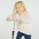 Sweat-shirt fille Disney Princesses "Born to Dream" - Rose Poudré - Image 2