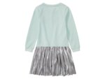 Robe bimatière fille Peanuts - Haut sweat-shirt & Jupe plissée argentée - Image 3