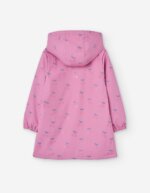 Veste imperméable à capuche fille imprimé cerises - Rose - Image 3