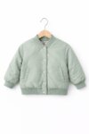 Veste bomber matelassée enfant - Vert Sauge / Olive clair