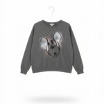 Sweat-shirt Mickey Mouse Disney - Imprimé Pailleté / Graphique Effet Spray