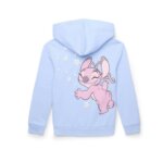 Sweat à capuche enfant Lilo & Stitch Disney - Bleu Ciel - Image 3