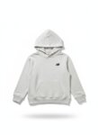 Sweat à capuche enfant New Balance - Gris / Blanc