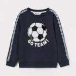 Sweat-shirt col rond enfant H&M - multi Motif - Image 4