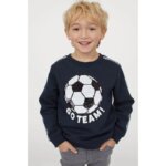 Sweat-shirt col rond enfant H&M - multi Motif