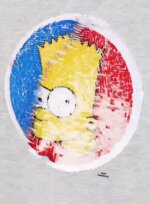 Sweat-shirt col rond enfant H&M - Les Simpson / Motif Bart Simpson - Image 3