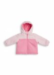 Doudoune Bébé Fille Bi-Goût - Capuche Doublée Polaire (Rose Poudré & Rose Bonbon)