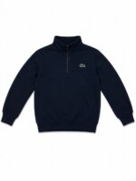 Ensemble Survêtement Lacoste Enfant 2 Pièces - Sweat Col Montant Zippé & Jogging (Vert D'eau ou Bleu Marine) - Image 4