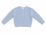 Haut en Maille Fille - Pulls & Gilet Doux (Gris, Bleu & Motif Zèbre Pink) - Image 3