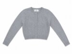 Haut en Maille Fille - Pulls & Gilet Doux (Gris, Bleu & Motif Zèbre Pink) - Image 5