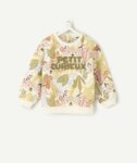 Sweat Bébé / Enfant - Imprimé Feuillage & Hérissons "Petit Curieux"