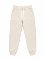 Pantalon de Jogging Basique en Molleton - Taille Élastiquée & Cordons de Serrage (Divers Coloris) - Image 3