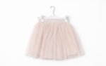 Ensemble Fille 3 Pièces Style Romantique - Veste à Capuche, T-shirt Imprimé & Jupe en Tulle (Divers Coloris) - Image 6
