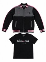 Ensemble Garçon 2 Pièces Style Sportswear - Veste Teddy Zippée Bi-Matière & T-Shirt Logo (Eden Park) - Image 2