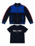 Ensemble Garçon 2 Pièces Style Sportswear - Veste Teddy Zippée Bi-Matière & T-Shirt Logo (Eden Park)