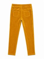 Pantalon Fille en Velours Côtelé / Velours Ras - Coupe Droit / Tregging Confort (Orchestra) - Image 5