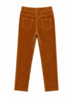 Pantalon Fille en Velours Côtelé / Velours Ras - Coupe Droit / Tregging Confort (Orchestra) - Image 6