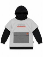 Sweat à Capuche Garçon / Enfant Style Streetwear - Colorblock & Imprimés Graphiques