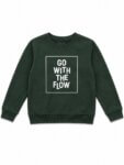 Sweat-Shirt Enfant Style Tendance & Urban - Collection Typographique (MILAN Fashion Capital & GO WITH THE FLOW)