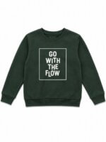 Sweat-Shirt Enfant Style Tendance & Urban - Collection Typographique (MILAN Fashion Capital & GO WITH THE FLOW)