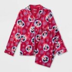 Pyjama 2 Pièces Enfant Chemise & Pantalon - Collection Personnages Imprimés (Bluey, Peanuts Snoopy & Mickey)