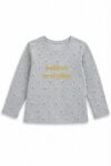 T-shirt Manches Longues Fille Imprimé Message -primark- Collection Soft & Good Vibes