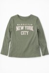T-shirt Manches Longues Garçon Imprimé Graphique - Collection Urban, Sport & Positivity