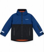 regroupant ces deux vestes imperméables/coupe-vent de la marque Tretorn (déclinées en vert kaki/noir et bleu royal/noir) - Image 3
