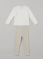Ensemble 2 Pièces Fille – T-Shirt & Legging Stretch Confort (H&M / Mode Enfant) - Image 3