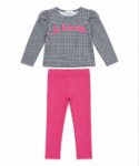 Ensemble 2 Pièces Fille – T-Shirt & Legging Stretch Confort (H&M / Mode Enfant)