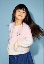 Gilet Cardigan H&M Fille Maille Douce Pastel – Veste Boutonnée Disney Lapin Panpan / Judy - Image 3